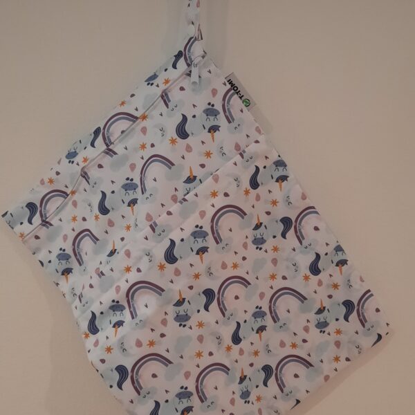 bossa estanca wet bag unicorns culets de tela bolquers de tela cloth diapers pañales de tela