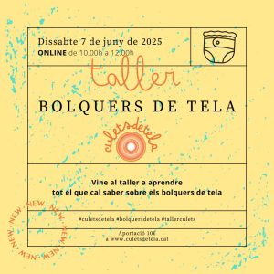 taller 7 de juny 2025 culets de tela taller 7 de juny 2025 culets de tela